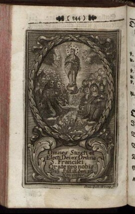 [Officium von allen Ordens-Heiligen deß H. Francisci.]