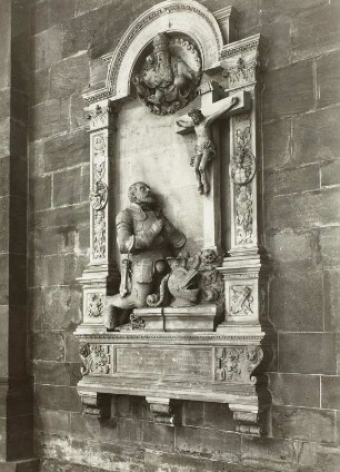 Worms, Dom : Worms. Dom St. Peter. Nördliches Seitenschiff. Epitaph des Eberhard von Heppenheim (+ 1559)