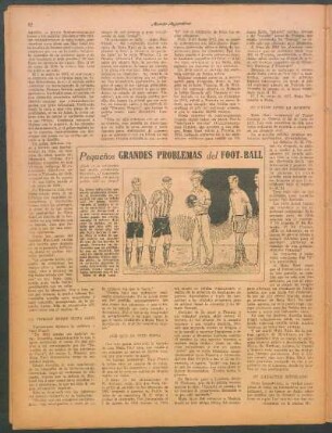 Pequeños grandes problemas del foot-ball [Broma]