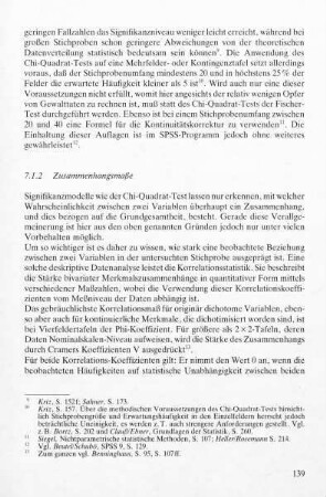 7.1.2 Zusammenhangsmaße