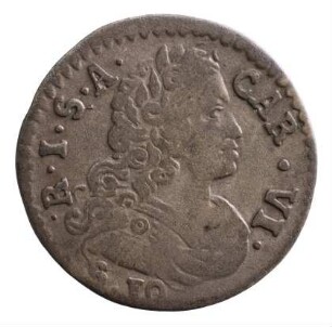 Münze, 10 Soldi, 1734