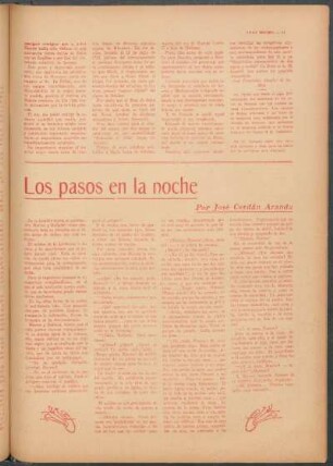 Los pasos en la noche