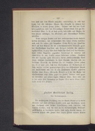 Lector Gottfried Selig.