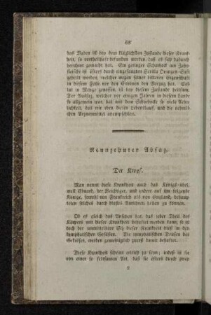 Neunzehnter Absaz. Der Kropf.