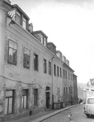 Annaberg-Buchholz, Kupferstraße 12 a. Wohnhaus. Straßenansicht