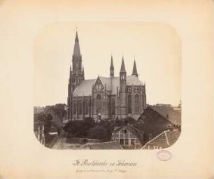 Paulskirche, Schwerin: Ansicht der Paulskirche von Süden