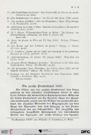 Die große Praterfahrt 1825 (Nr. 55-68)
