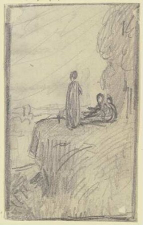 Figuren in einer Landschaft