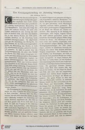 Eine Kreuzigungsdarstellung der "Sammlung Schnütgen"