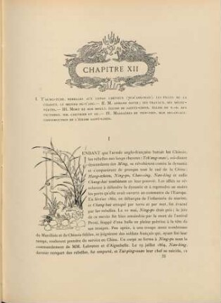 Chapitre XII. Toung-Tche ...
