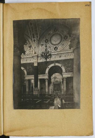 San Benedetto in Polirono, San Benedetto Po: Innenansicht (aus: Skizzen- und Fotoalbum 5)