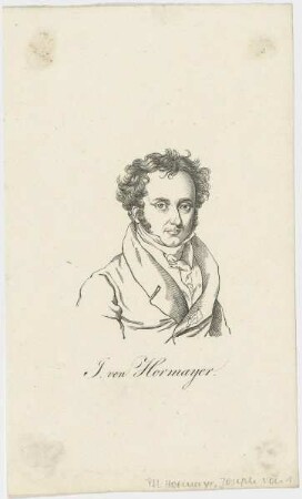 Bildnis des J. von Hormeyer