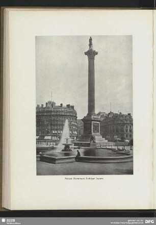 Nelson Monument, Trafalgar Square