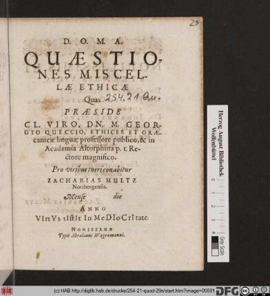 Quaestiones Miscellae Ethicae