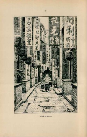 Straße in Canton