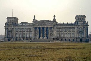 Berlin: Reichstag: Berliner Mauer