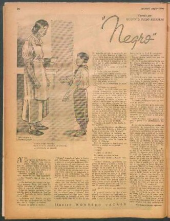 "Negro" : Cuento por Eugenio Julio Iglesias