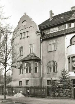Dresden-Neustadt, Klarastraße 8. Wohnhaus (1903/1904). Straßenansicht