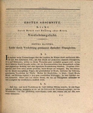 Die Phosphorescenz der Körper oder die im Dunkeln bemerkbaren Lichtphänomene der anorganischen Natur, 4. Von der durch mechanisches Verfahren oder durch Druck, Bruch, und Reibung bewirkten Phosphorescenz