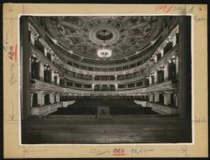 Neues Theater, Leipzig: Ansicht Zuschauerraum