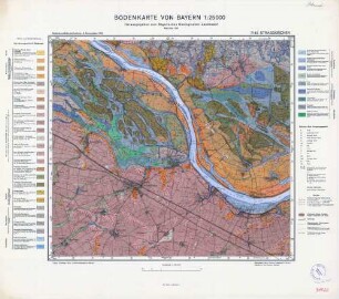 7142 Strasskirchen, Bodenkarte von Bayern 1:25000