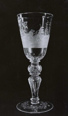 Pokal mit Triumphzug des Bacchus