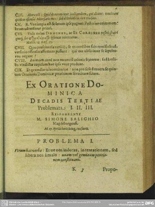 Decadis Tertiae