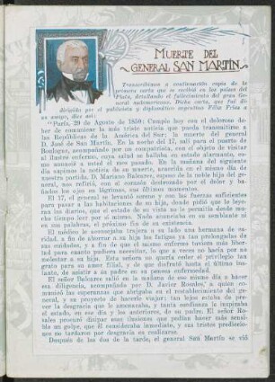 Muerte del General San Martín