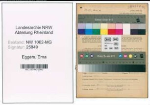 Entnazifizierung Erna Eggers , geb. 22.08.1901 ()