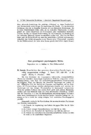 Zwei grundlegende psychologische Werke