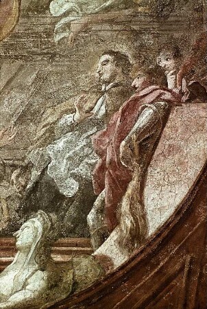 Johann Nepomuk weist den Bestechungsversuch König Wenzels zurück