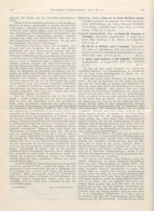 496-498 [Rezension] Franchi de‘Cavalieri, Pio, S. Agnese nella tradizione e nella leggenda