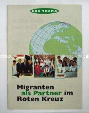Broschüre des Deutschen Roten Kreuzes zum Thema Migration