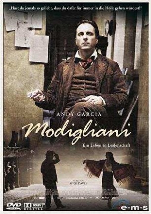 DVD-Cover von "Modigliani" (2004)