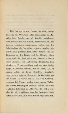 Ein Beitrag zur Castration der Frauen bei Uterusfibroiden