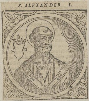 Bildnis von Papst Alexander I.
