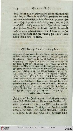 Siebzehntes Kapitel
