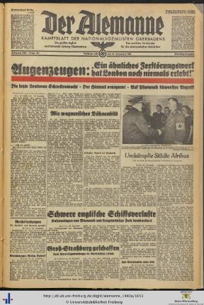 31.12.1940 (Dienstag-Ausgabe)