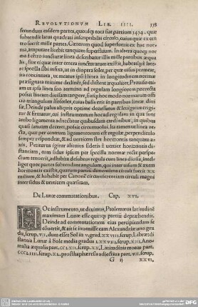 16. De Lunae commutationibus.