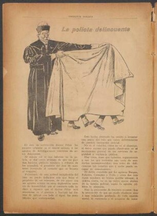 La policía delincuente