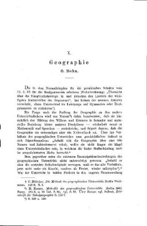 Geographie