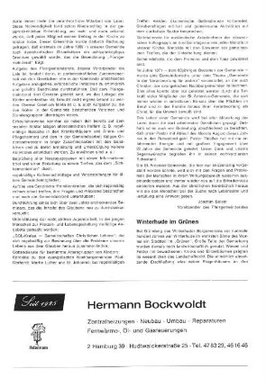 Winterhude im Grünen