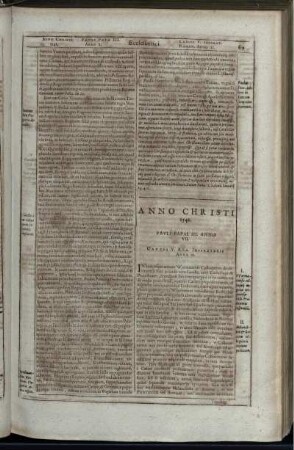 Anno Christi 1541. Pauli Papae III. Anno VII. Caroli V. Rom. Imperatoris Anno 21