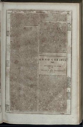 Anno Christi 1541. Pauli Papae III. Anno VII. Caroli V. Rom. Imperatoris Anno 21
