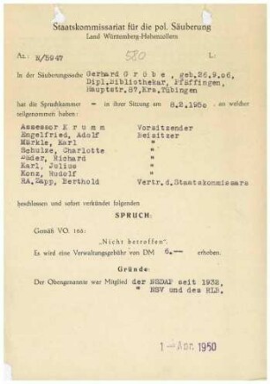 Gröbe, Gerhard