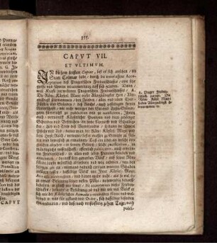 Caput VII. Et Ultimum