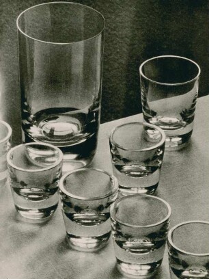 Glasbecher von Richard Süßmuth Glashütte Immenhausen