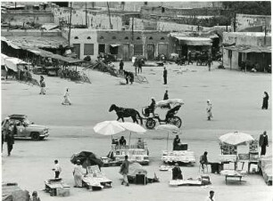 Djemaa el Fna in Marrakesch : Der Djemaa el Fna ist der zentrale Marktplatz in der marokkanischen Stadt Marrakesch.