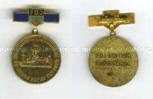Medaille "FDJ-Auftrag IX. Parteitag"