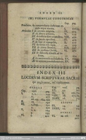 Index III Locorum Scripturae Sacrae ...